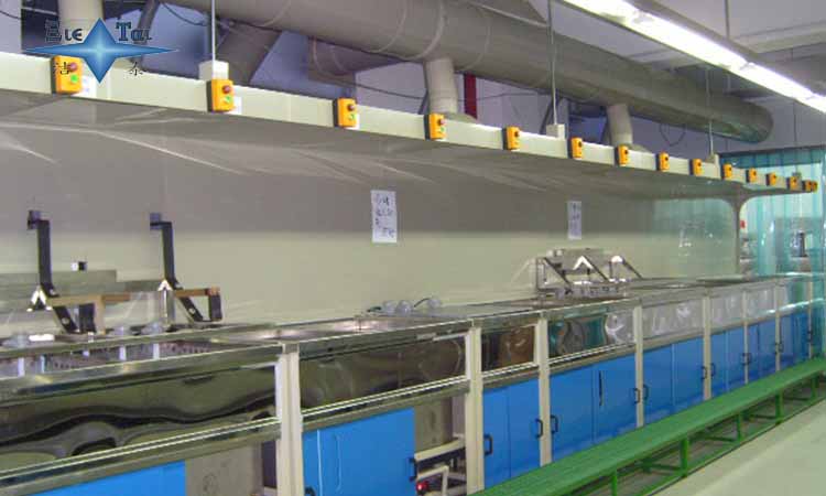 潔泰網(wǎng)帶通過式超聲波清洗機